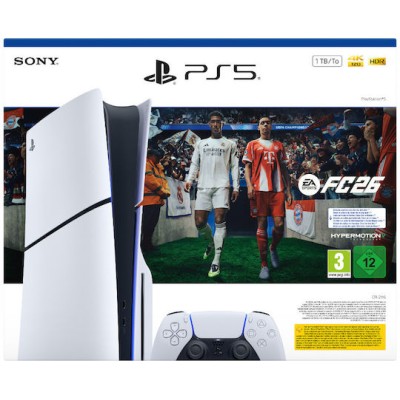 Sony Playstation 5 Slim Disc Edition & EA Sports FC26